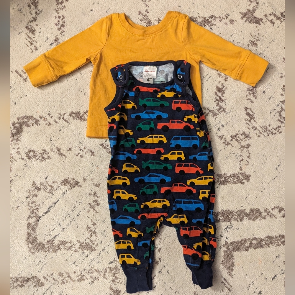 Hanna Anderson matching set baby boy size 3-6 months